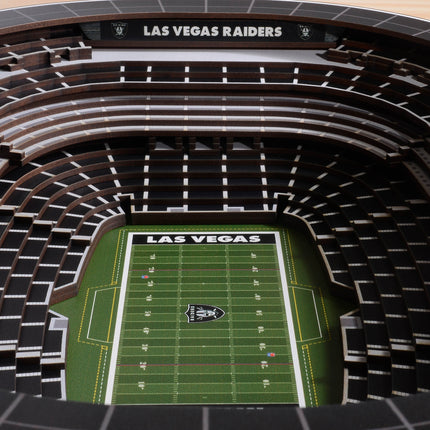 Las Vegas Raiders 25 Layer Stadium Art