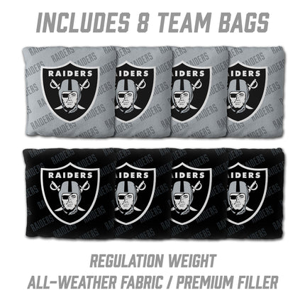 Las Vegas Raiders 2x3 Cornhole Boards