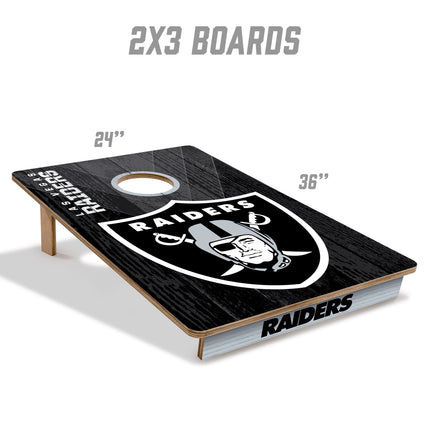Las Vegas Raiders 2x3 Cornhole Boards