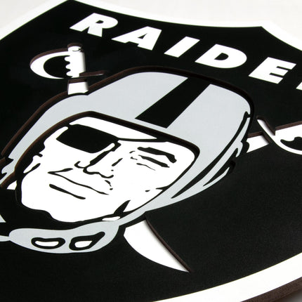 Las Vegas Raiders 3DX Die Cut Logo