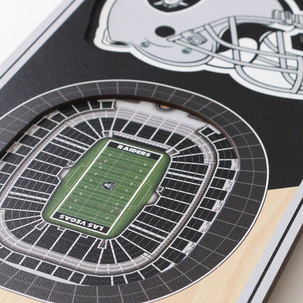 Las Vegas Raiders 3D Stadium 6x19 Banners