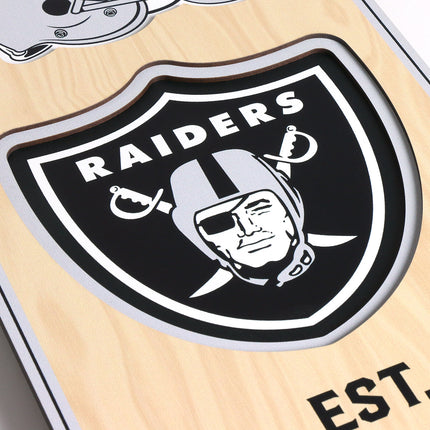 Las Vegas Raiders 8x32 3D Stadium Banner