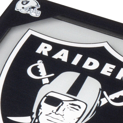 Las Vegas Raiders 3D Logo Series Coasters