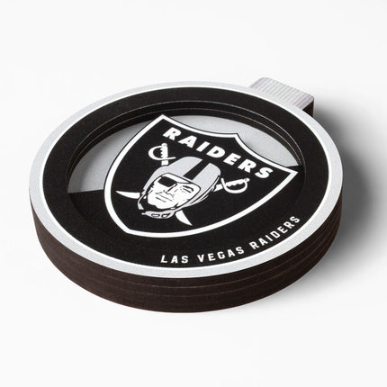 Las Vegas Raiders 3D Logo Series Ornament