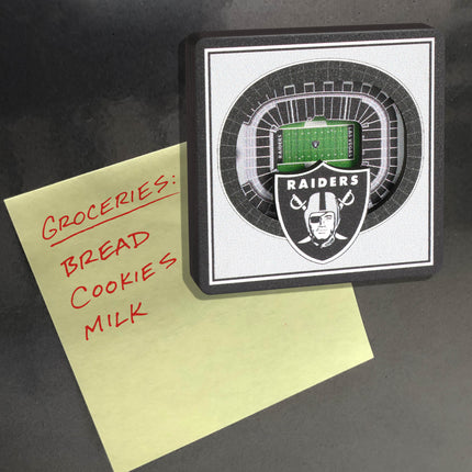 Las Vegas Raiders 3D StadiumView Magnets