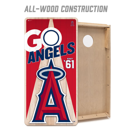 Los Angelos Angels Cornhole Boards 2x4