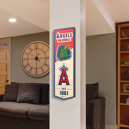 Los Angeles Angels 3D Stadium 6x19 Banners