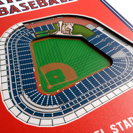 Los Angeles Angels 8x32 3D Stadium Banner