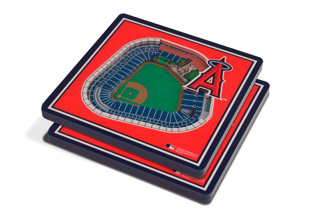Los Angeles Angels 3D Stadium View Coasters