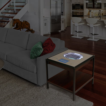 Los Angeles Chargers 25 Layer Stadium View Lighted End Table