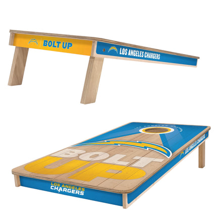 Los Angelos Chargers Cornhole Boards 2x4 Slogan Series (Copy)