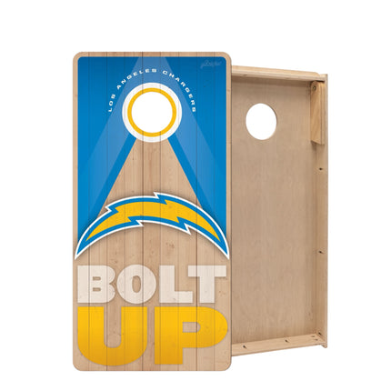 Los Angelos Chargers Cornhole Boards 2x4 Slogan Series (Copy)