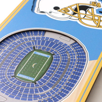 Los Angeles Chargers 3D Stadium 6x19 Banners