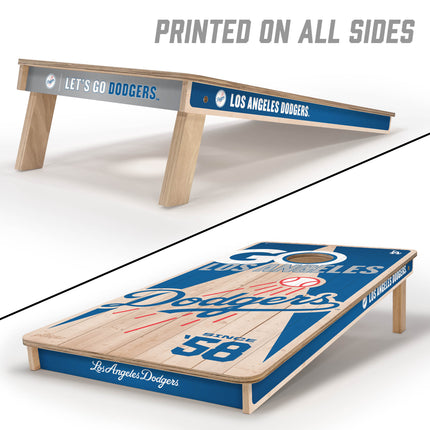 Los Angelos Dodgers Cornhole Boards 2x4