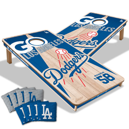 Los Angelos Dodgers Cornhole Boards 2x4