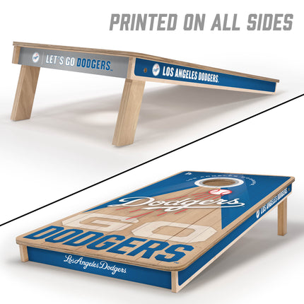 Los Angeles Dodgers 2x4 Slogan Series Cornhole Boards