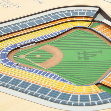 Los Angeles Dodgers 5-Layer 3D StadiumView Wall Art