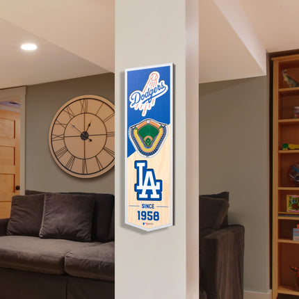 Los Angeles Dodgers 3D Stadium 6x19 Banners