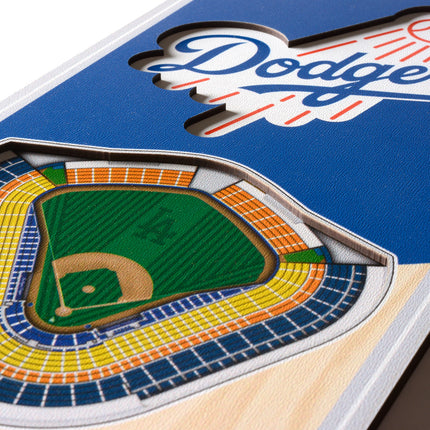 Los Angeles Dodgers 3D Stadium 6x19 Banners