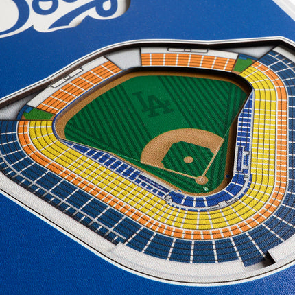 Los Angeles Dodgers 8x32 3D Stadium Banner