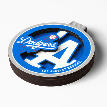 Los Angeles Dodgers 3D Logo Series Ornament