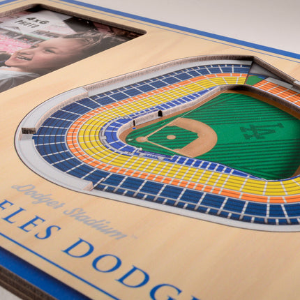 Los Angeles Dodgers 3D StadiumView Picture Frame