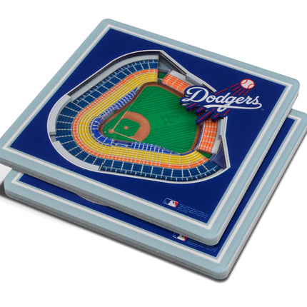 Los Angeles Dodgers 3D Stadium View Coasters