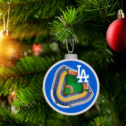 Los Angeles Dodgers 3D StadiumView Ornaments