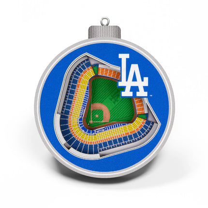 Los Angeles Dodgers 3D StadiumView Ornaments
