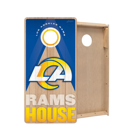 Los Angelos Rams Cornhole Boards 2x4 Slogan Series