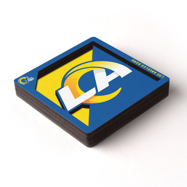 Los Angeles Chargers 3D Logo Series Magnet