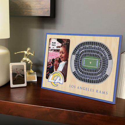 Los Angeles Rams 3D StadiumView Picture Frame