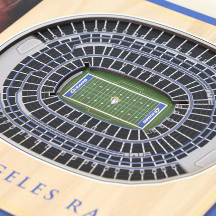 Los Angeles Rams 3D StadiumView Picture Frame