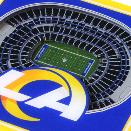 Los Angeles Rams 3D Stadium View Coasters