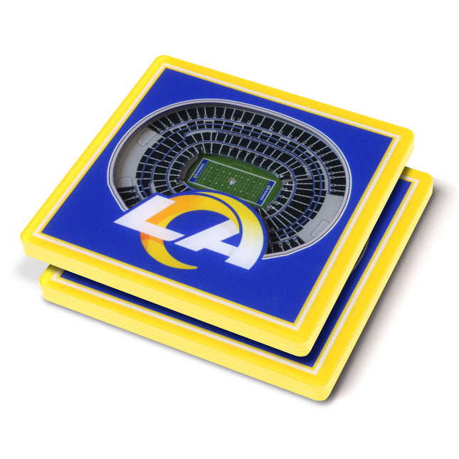 Los Angeles Rams 3D Stadium View Coasters