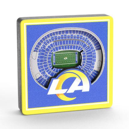 Los Angeles Rams 3D StadiumView Magnets