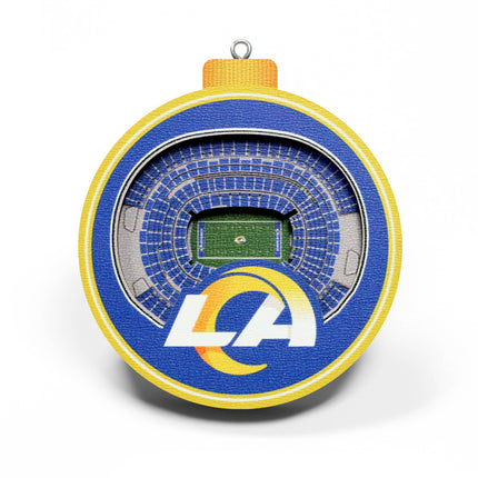 Los Angeles Rams 3D StadiumView Ornaments