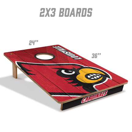 Louisville Cardinals 2x3 Cornhole