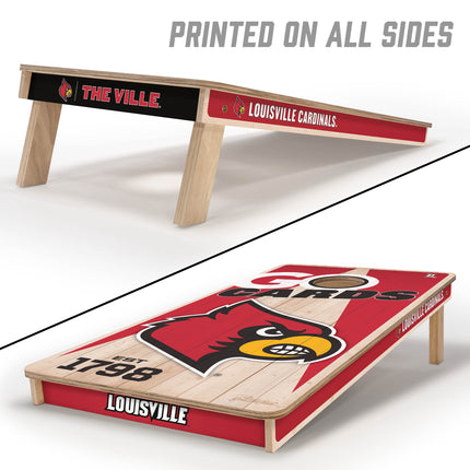 Louisville Cardinals 2x4 Cornhole Boards