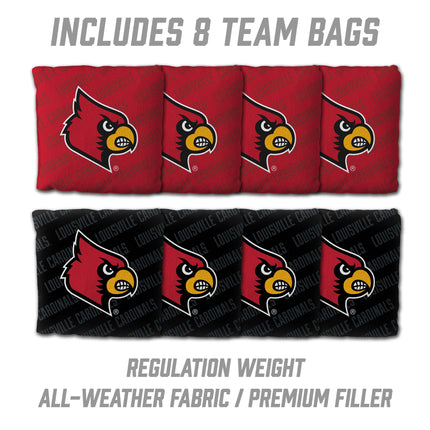 Louisville Cardinals 2x4 Slogan Series Cornhole Boards