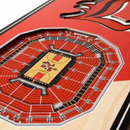 Louisville Cardinals 3D Stadium 6x19 Banners