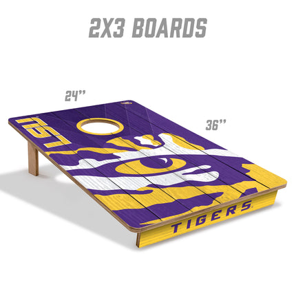 LSU Tigers 2x3 Cornhole