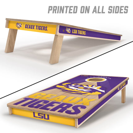 LSU Tigers 2x4 Slogan Series Cornhole Boards