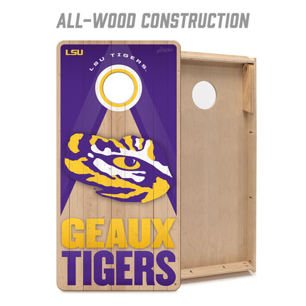 LSU Tigers 2x4 Slogan Series Cornhole Boards