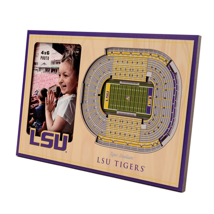 LSU Tigers 3D StadiumView Picture Frame