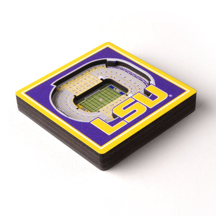 LSU Tigers 3D StadiumView Magnets