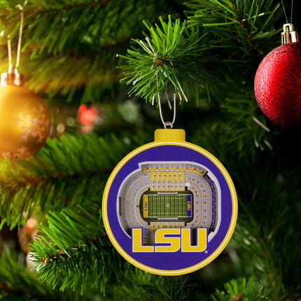 LSU Tigers 3D StadiumView Ornaments