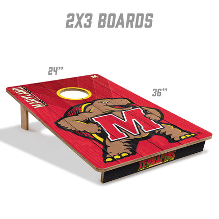 Maryland Terrapins 2x3 Cornhole