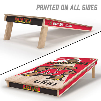 Maryland Terrapins 2x4 Cornhole Boards