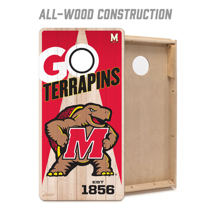 Maryland Terrapins 2x4 Cornhole Boards